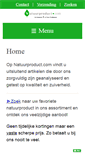 Mobile Screenshot of natuurproduct.com